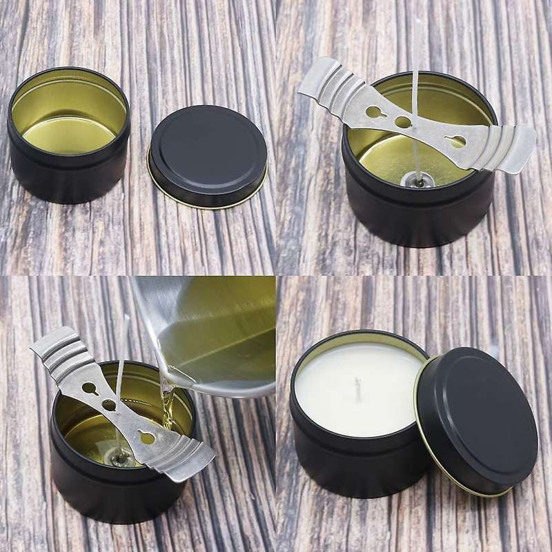 Candle Tins 24 Piece,8 Oz Candle Containers, Candle Jars for Candle Making,Handmade Candle Making To