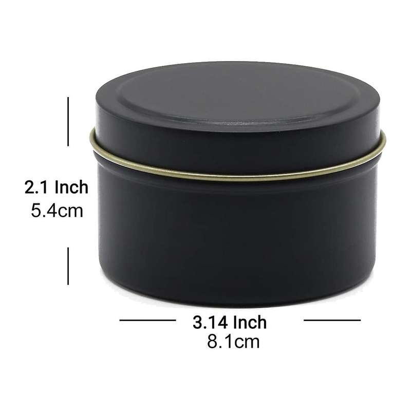 Candle Tins 24 Piece,8 Oz Candle Containers, Candle Jars for Candle Making,Handmade Candle Making To