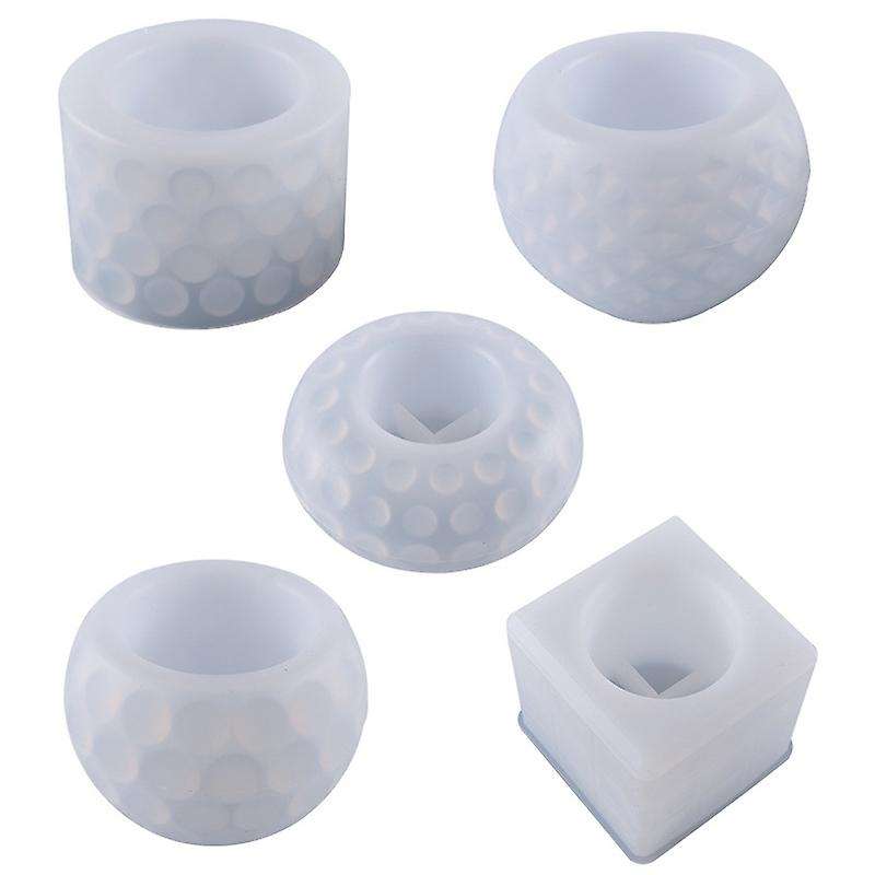 Candles Holders Resin Mold,Bowl Candleholders Silicone Candlestick Casting Mold for Wedding Centerpi