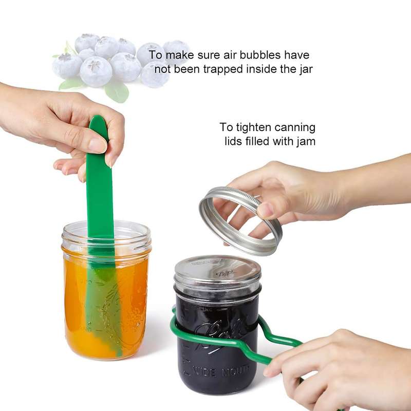 Canning Supplies Kit,canning Tools Set Jar ,lid ,canning Tongs,bubble Popper and Canning Lids Remov