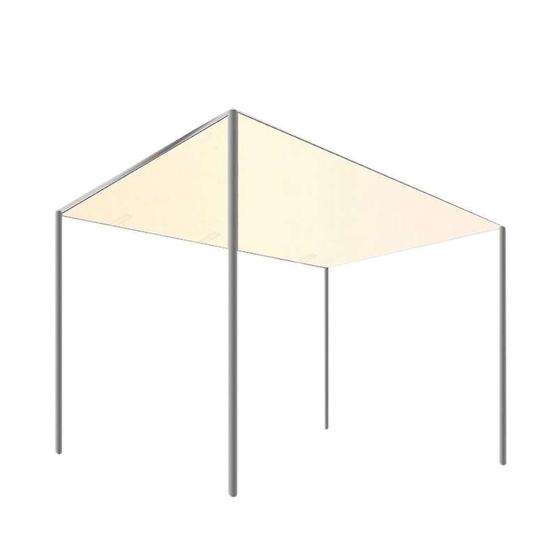 Canopy Top Cover 2.6x2.5Meter 300D Canvas Waterproof Awning Gazebo Cover Tent Roof Outdoor Garden Wi
