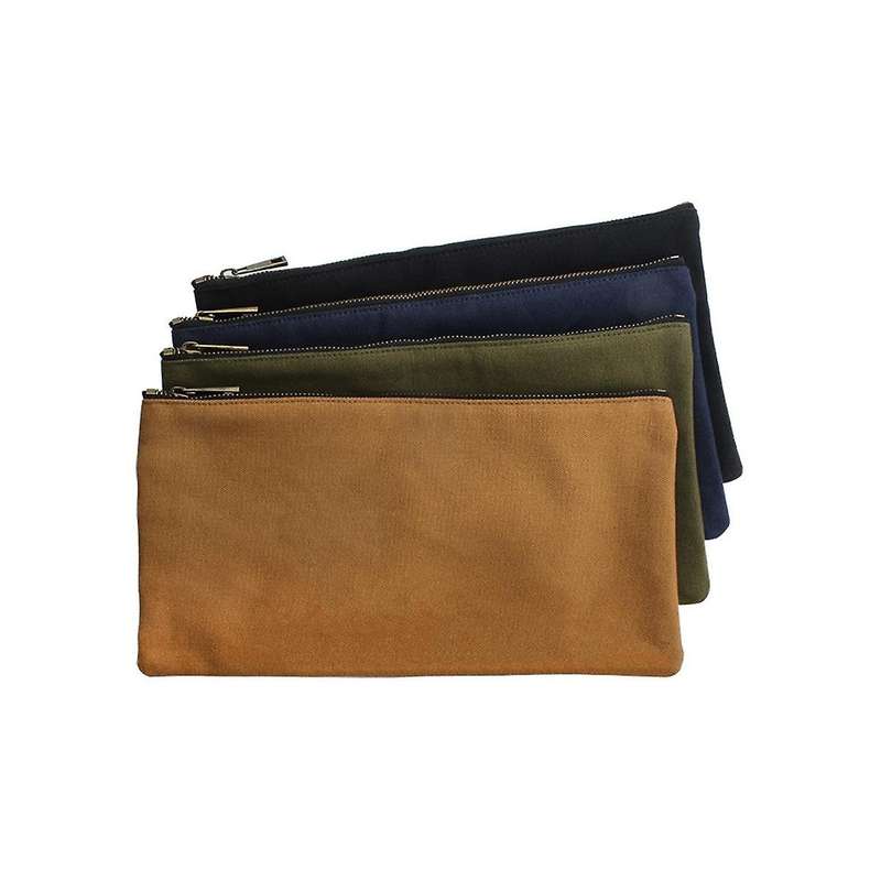 Canvas Tool Pouch Bags Zipper Small Multipurpose Organizer Pouch,with Buckle,for Storage Tools Items