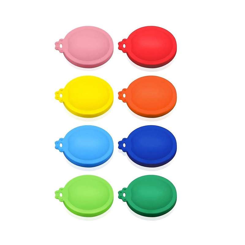Cans Silicone Cup Lid Cup Cover Pet Dog Food Can Cup Lid Cup Lid Canned Cup Lid Three-in-one