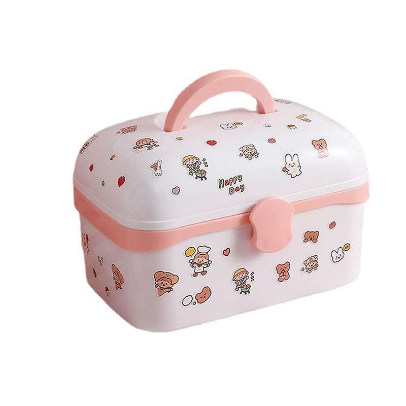 -capacity Children's Hair Accessories Storage Box Hairpin Ring Hair Band Rubber Band Head Rope Jewe
