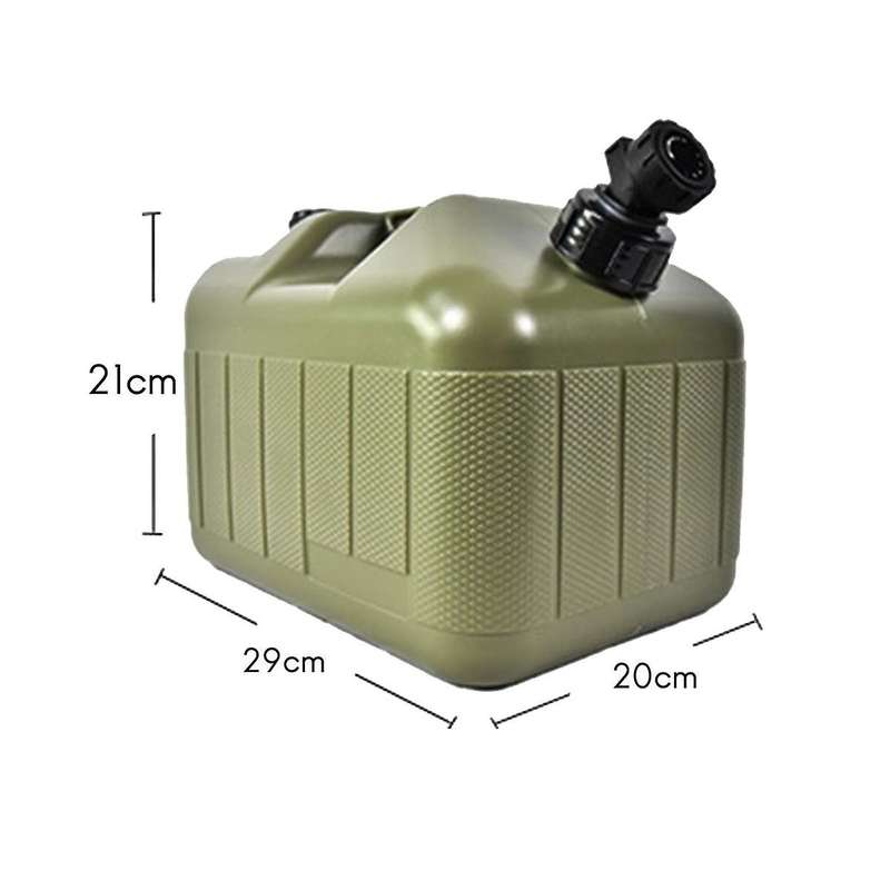 -capacity Water Container with Spigot 10l Water Storage Carrier Portable Bucket for Camping Hiking