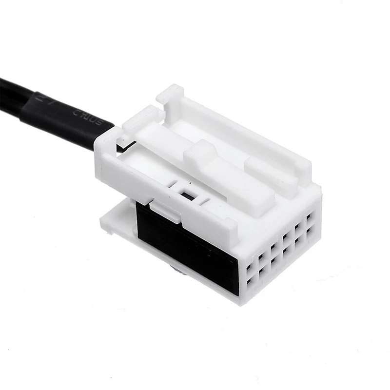 Car 12Pin Bluetooth Module Wireless Radio AUX-in Aux Cable Adapter for E60 04-10 E63 E64 E61 E70 E90