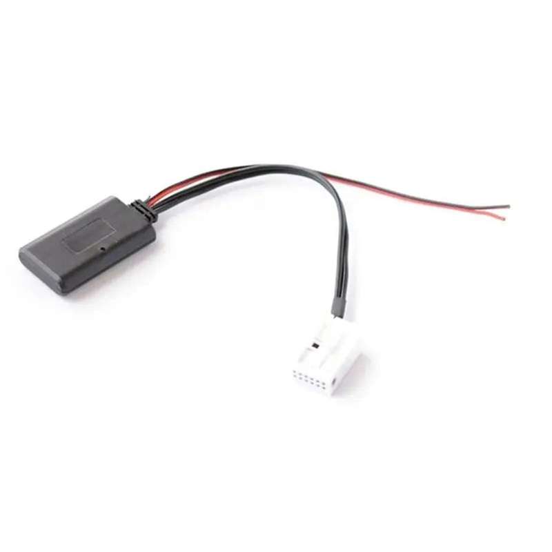 Car 12Pin Bluetooth Module Wireless Radio AUX-in Aux Cable Adapter for E60 04-10 E63 E64 E61 E70 E90