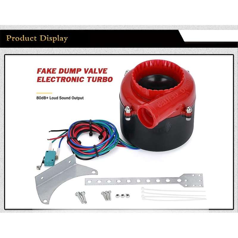Car 12V Electronic Turbine Pressure Relief Valve Simulator Simulates Discharge Valve Electronic Turb