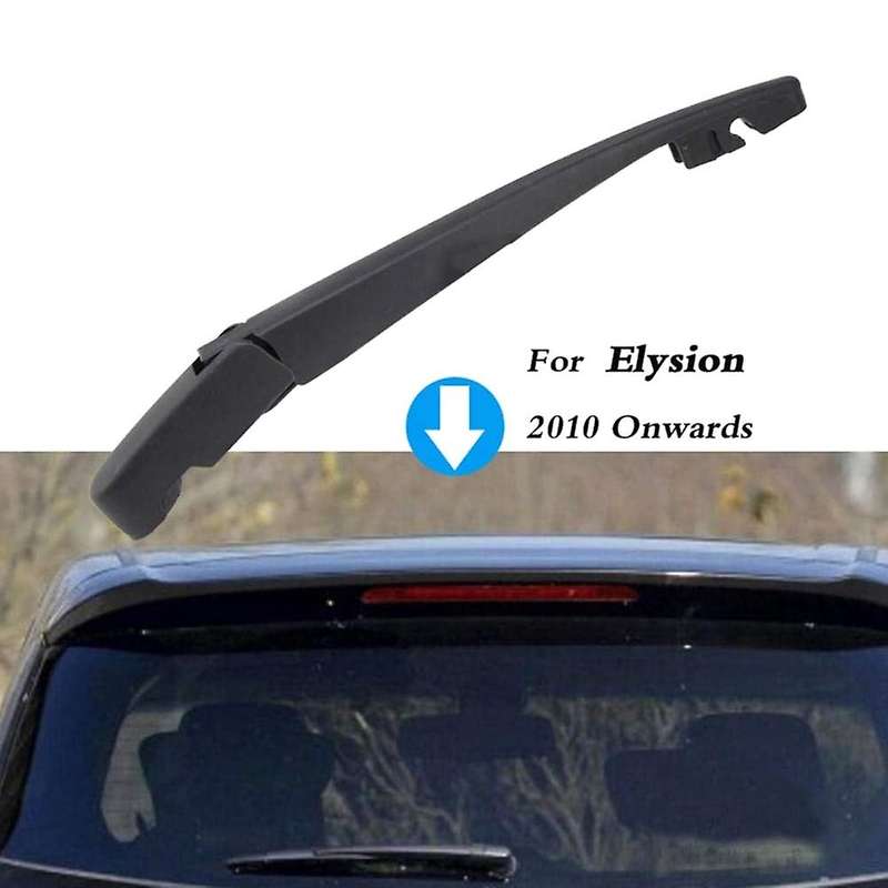 Car 14In Rear Wiper Blade Arm Set Kit for Elysion 2010-2014 Windshield Windscreen Rear Window