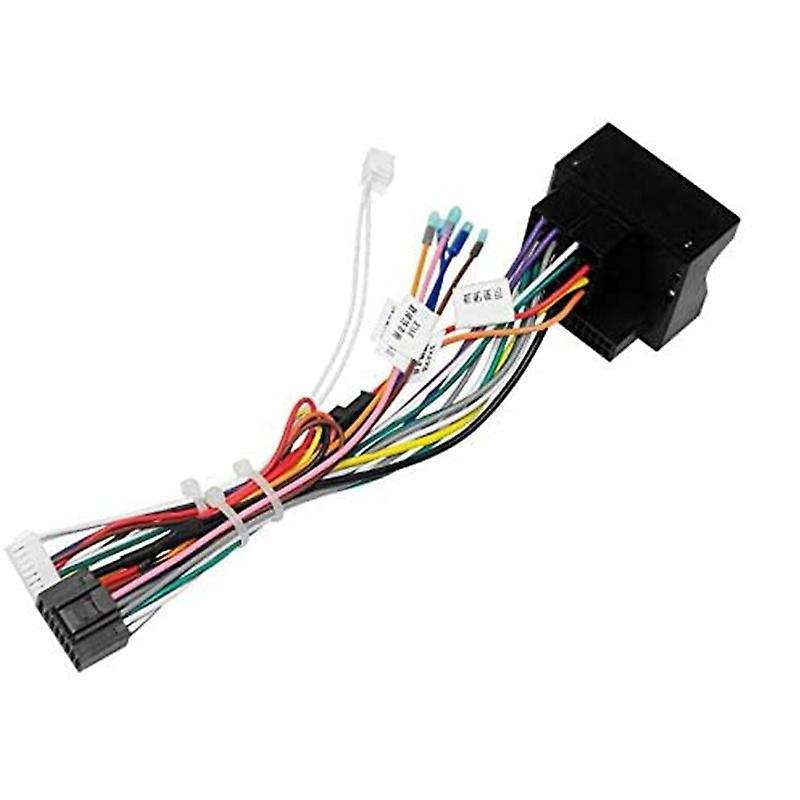 Car 16PIN Audio Power Cord Radio Wiring Harness with Canbus Box for Opel 2010-2016