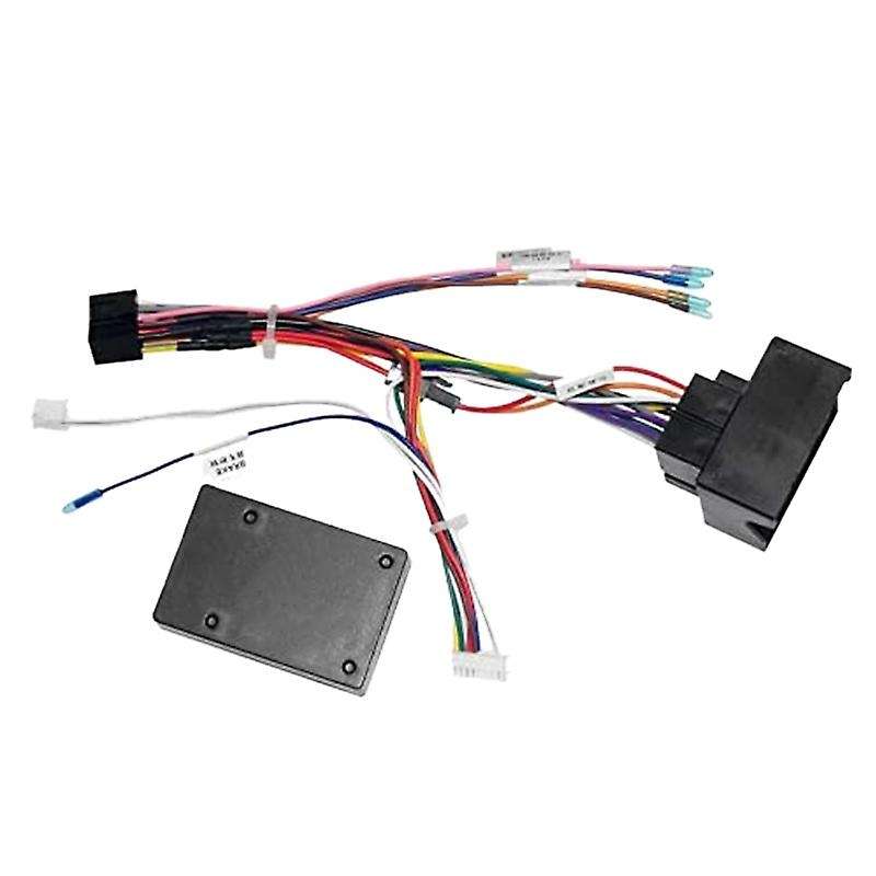 Car 16PIN Audio Power Cord Radio Wiring Harness with Canbus Box for Opel 2010-2016