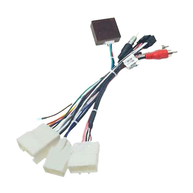 Car 16PIN Power Cord Adapter Audio Power Wiring Harness Canbus Box for /Sequoia/ 330/350 2008-2015