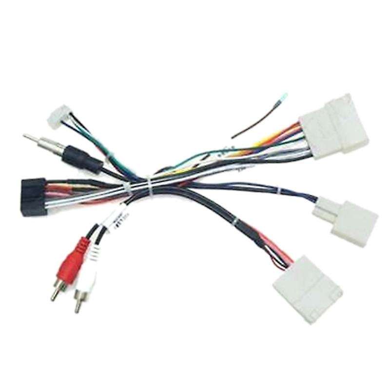 Car 16PIN Power Cord Adapter Audio Power Wiring Harness Canbus Box for /Sequoia/ 330/350 2008-2015