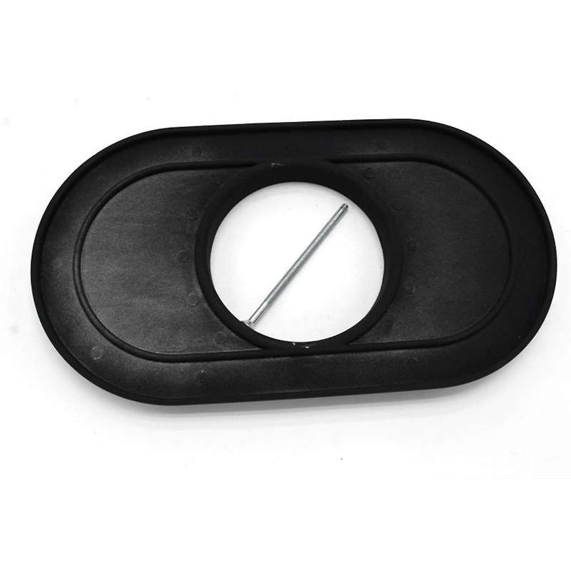 Car 15Inch Oval Air Cleaner Air Filter Kit 6318BLK for Air Purifier Car Accessories