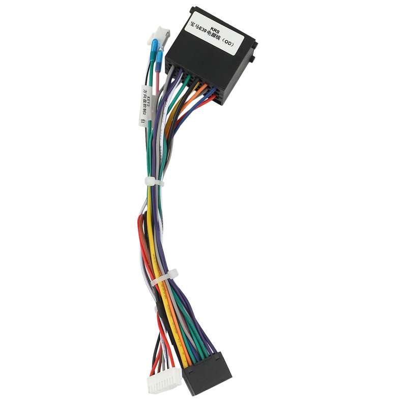 Car 16pin Wiring Harness Cable Adapter for - E46/e39(1995-2000)/e53(99) Android Stereo
