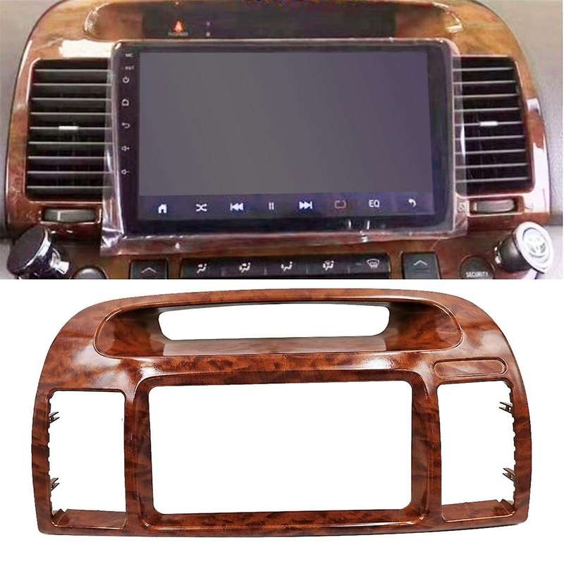 Car 2 Din Radio Fascia Frame Trim Dash Frame Face Plate for 2003-2006