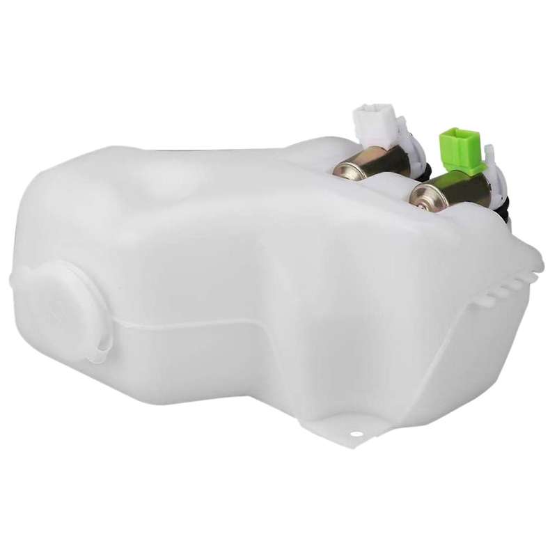 Car 2 Hole Windshield Wiper Washer Bottle with Pump Tank Kit for 88-97