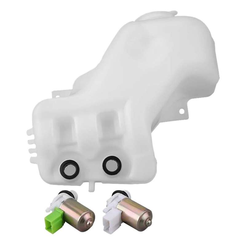 Car 2 Hole Windshield Wiper Washer Bottle with Pump Tank Kit for 88-97