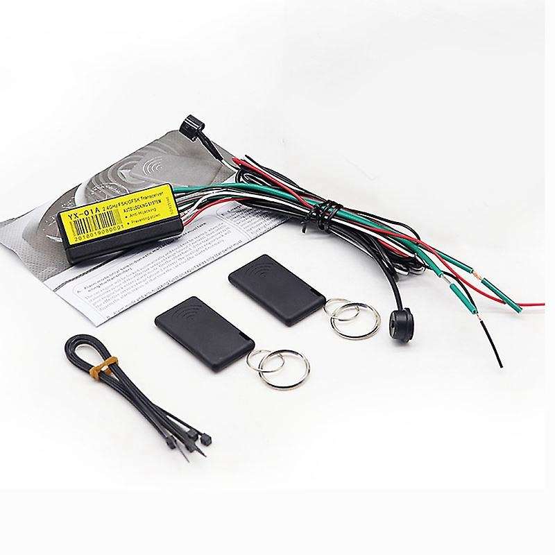 Car 2.4G RFID Wireless Anti-Theft Device Car Anti-Theft Intelligent Circuit Cut Off Automatic Unlock