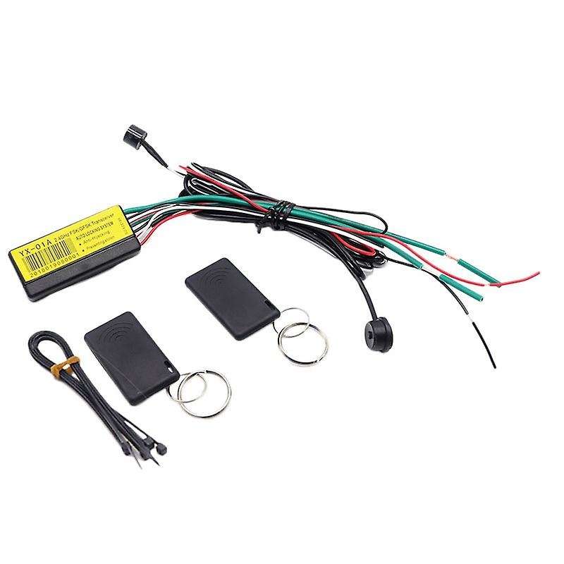 Car 2.4G RFID Wireless Anti-Theft Device Car Anti-Theft Intelligent Circuit Cut Off Automatic Unlock