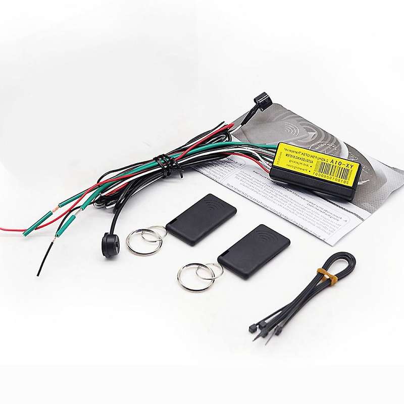 Car 2.4G RFID Wireless Anti-Theft Device Car Anti-Theft Intelligent Circuit Cut Off Automatic Unlock