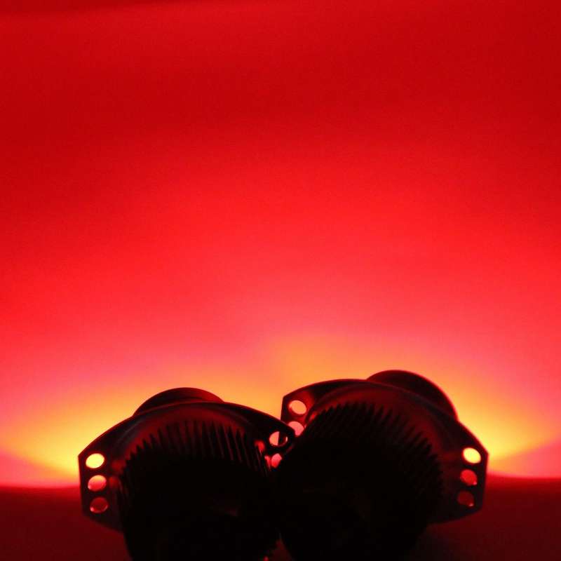 Car 24W LED Marking Angel Eyes RGB Color Changing LED Headlights for - E90 E91 325I 330I Pre- 2006-2