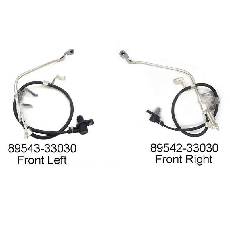 Car 2Piece High Quality ABS Speed Sensor Front Left Right for ES300 89543-33030