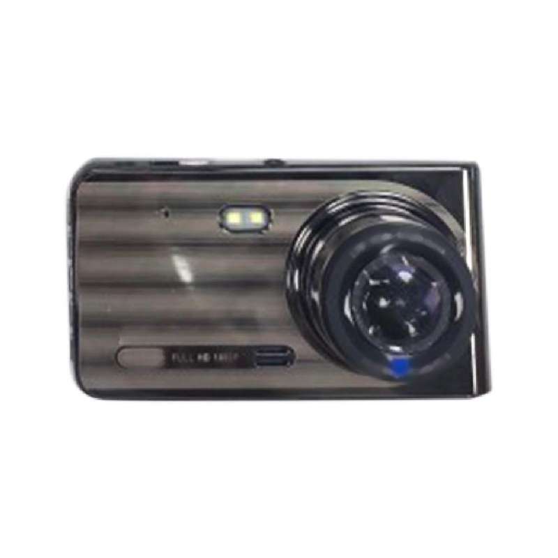 Car 4inch Ips Screen 1080p+720p Hd 140 Degree Wide Angle Camera Driving Recorder 24 Hours Parking M