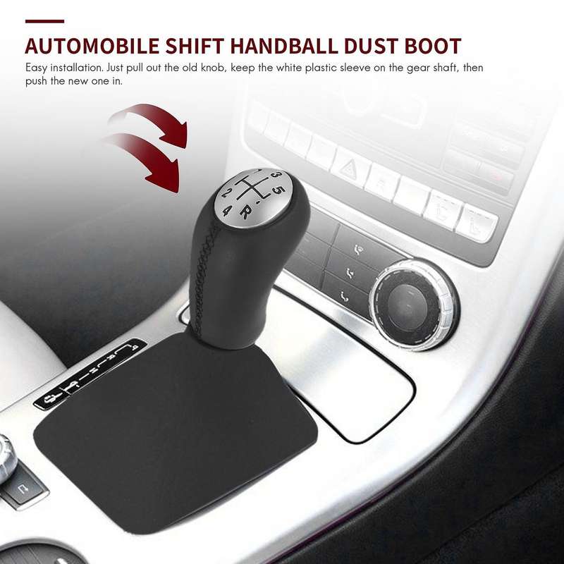 Car 5 Speed Gear Shift Knob with Cover Compatible Renault Clio 2 II Clio 3