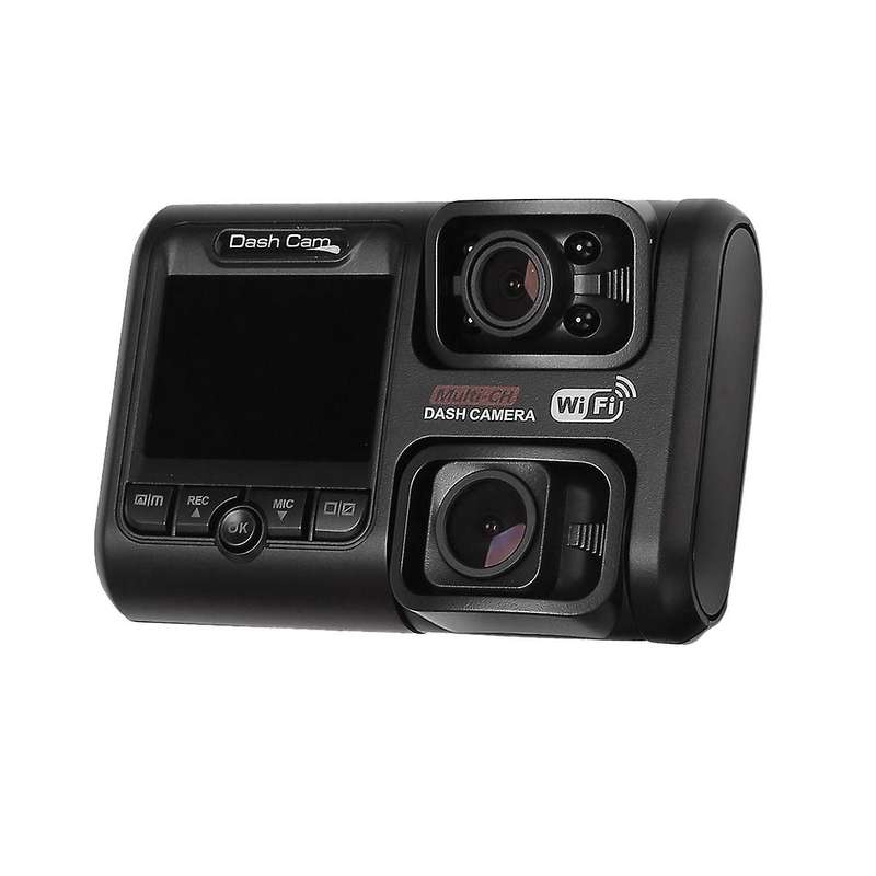 Car 4k 2160p Wifi- Dual Lens Dvr Night Vision Dash Camera Video Recorder D30h 24 Hour Parking Monit