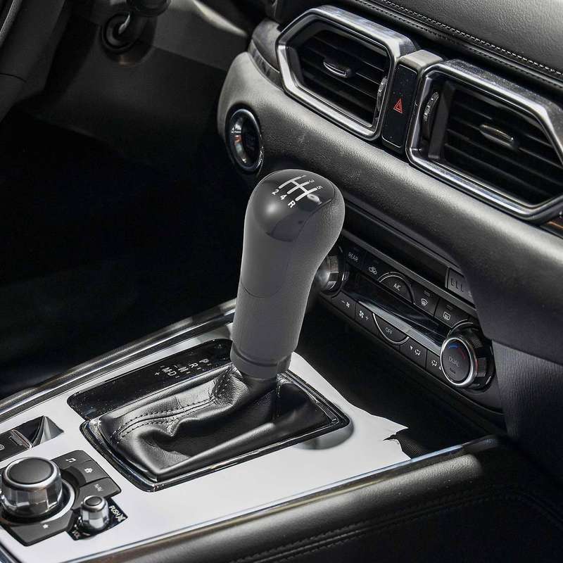 Car 5-Speed Gear Shift Knob Shifter Lever Handball for Fiesta Transit Connect 2S6R7217AC 1151765 Bl