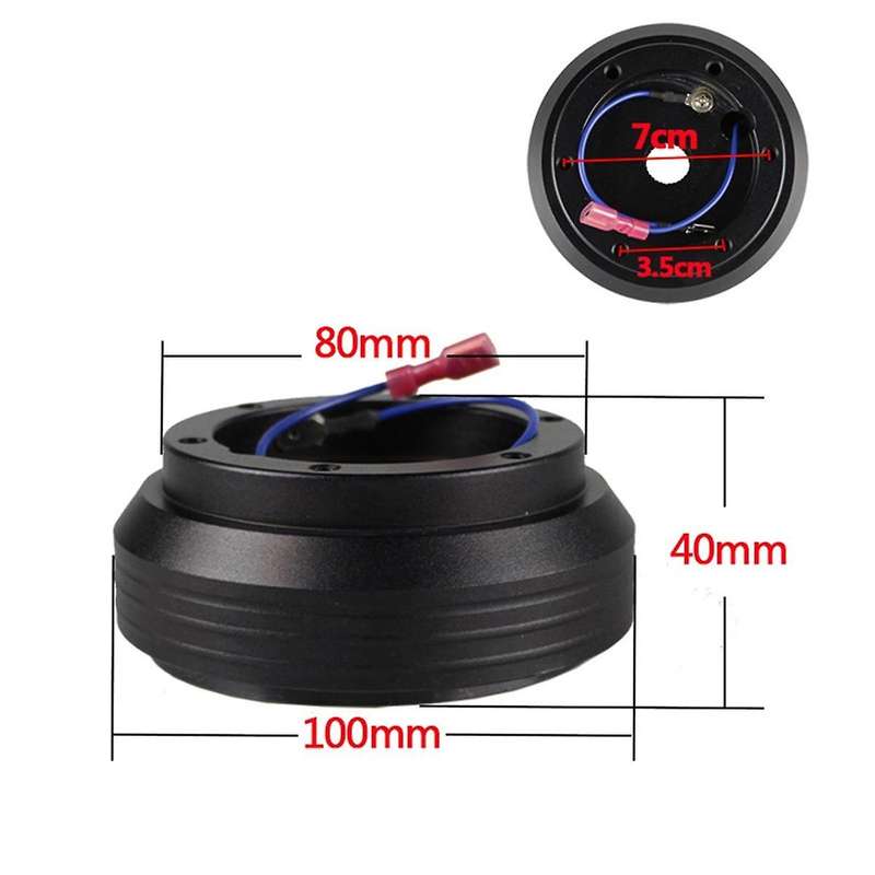 Car 6 Hole Steering Wheel Hub Adapter Kit for 120H