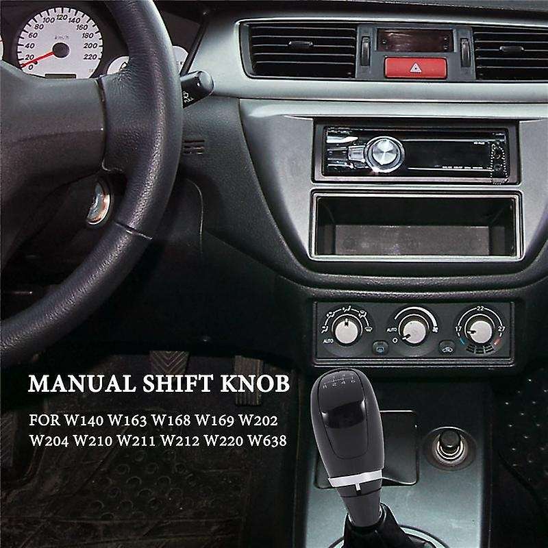 Car 6 Speed Manual Shift Knob for W140 W163 W168 W169 W202 W204 W210 W211 W212 W220 W638