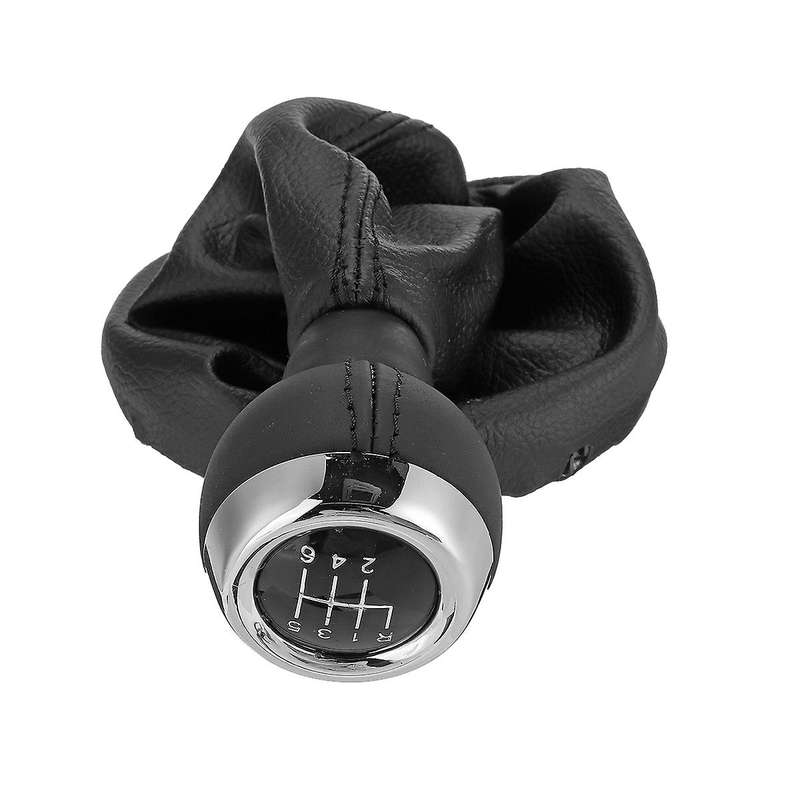 Car 6-Speed Manual Shift Lever Shift Knob Dust Cover for R55 R56 R57 R58 R59 R60 R61