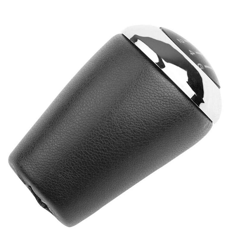 Car 6 Speed Gear Shift Knob Cover for CW 6 5 3 Series -7 MX-5 2003-2017 PU Leather Shifter Head