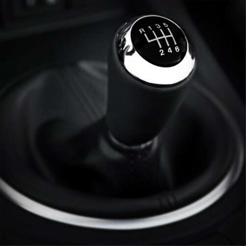 Car 6 Speed Gear Shift Knob Cover for CW 6 5 3 Series -7 MX-5 2003-2017 PU Leather Shifter Head