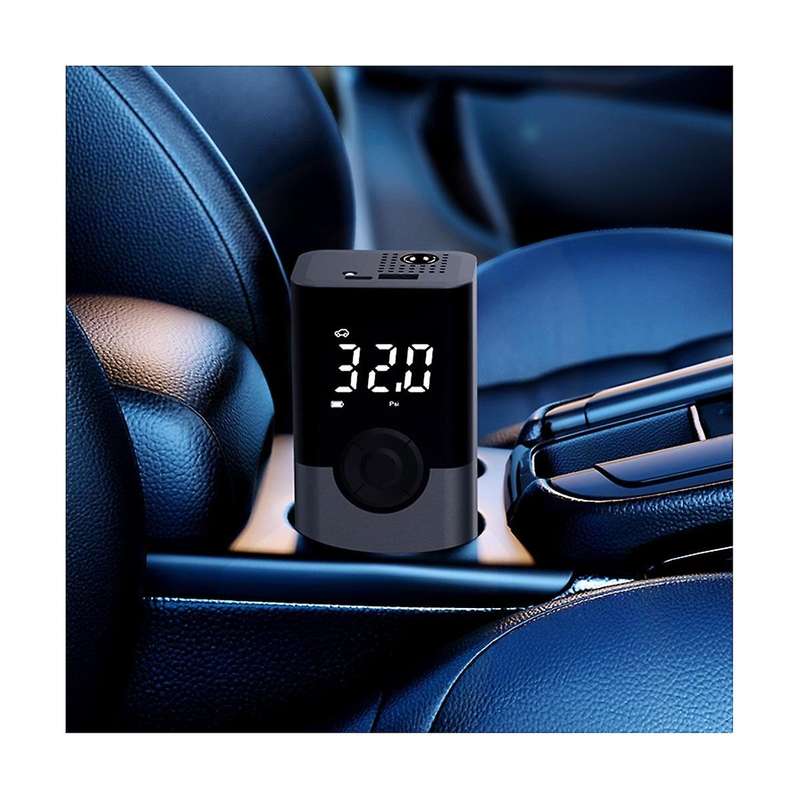 Car 7.4V Inflator Pump Portable Handheld Wireless Charging Digital Display with Light Car Motorcycl