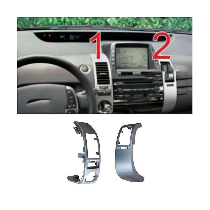 Car A/c Dashboard Air Trim Plate Panel Middle Air Outlet Frame Cover for Prius 2004 -2009