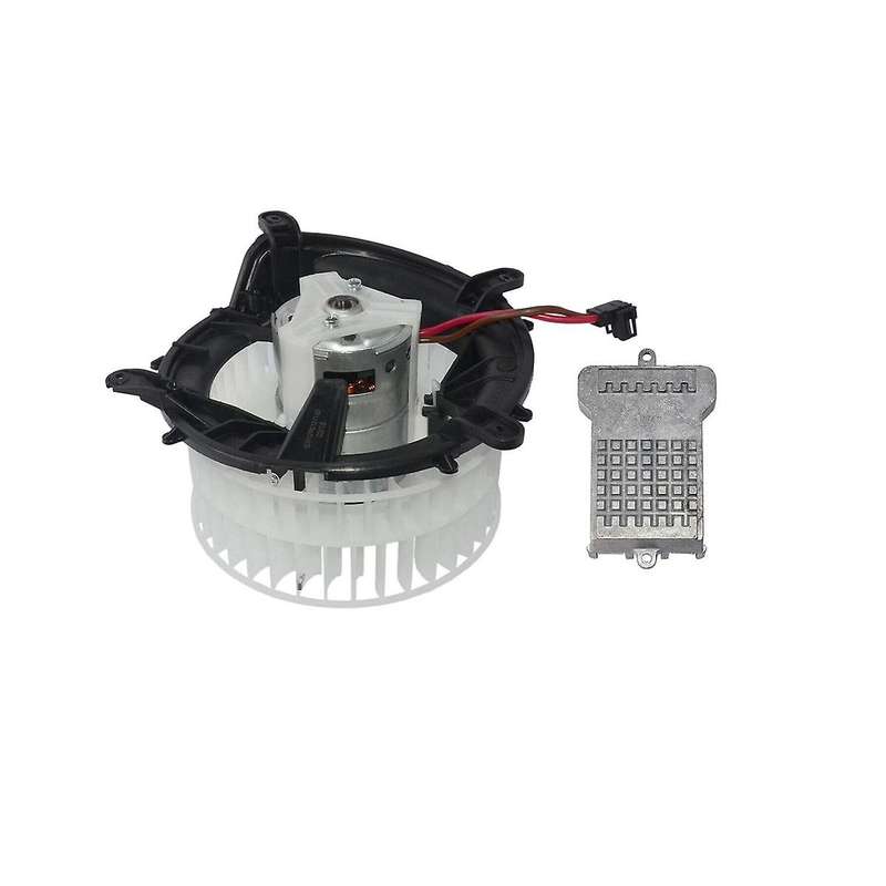 Car A/C Heater Blower Motor + REGULATOR RESISTOR for W220 W215 2208210951 2208203142