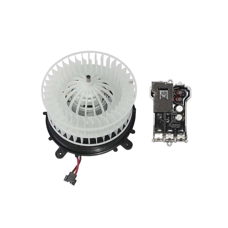 Car A/C Heater Blower Motor + REGULATOR RESISTOR for W220 W215 2208210951 2208203142