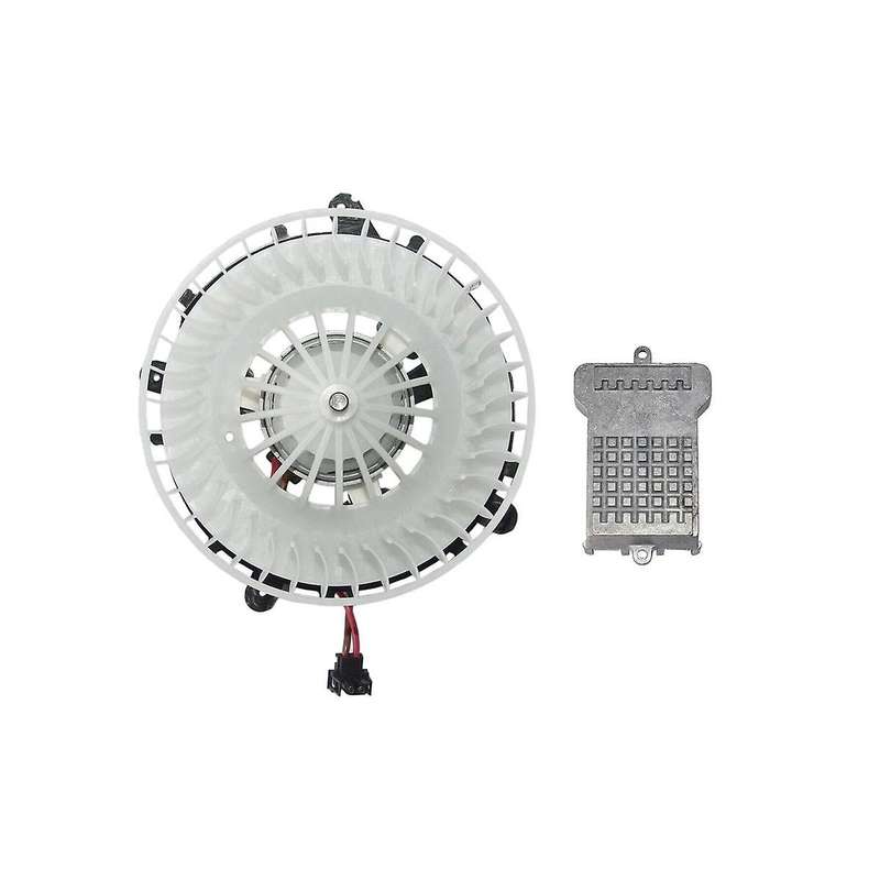 Car A/C Heater Blower Motor + REGULATOR RESISTOR for W220 W215 2208210951 2208203142