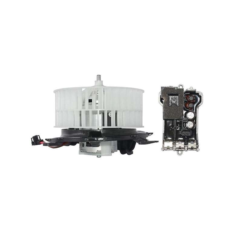 Car A/C Heater Blower Motor + REGULATOR RESISTOR for W220 W215 2208210951 2208203142
