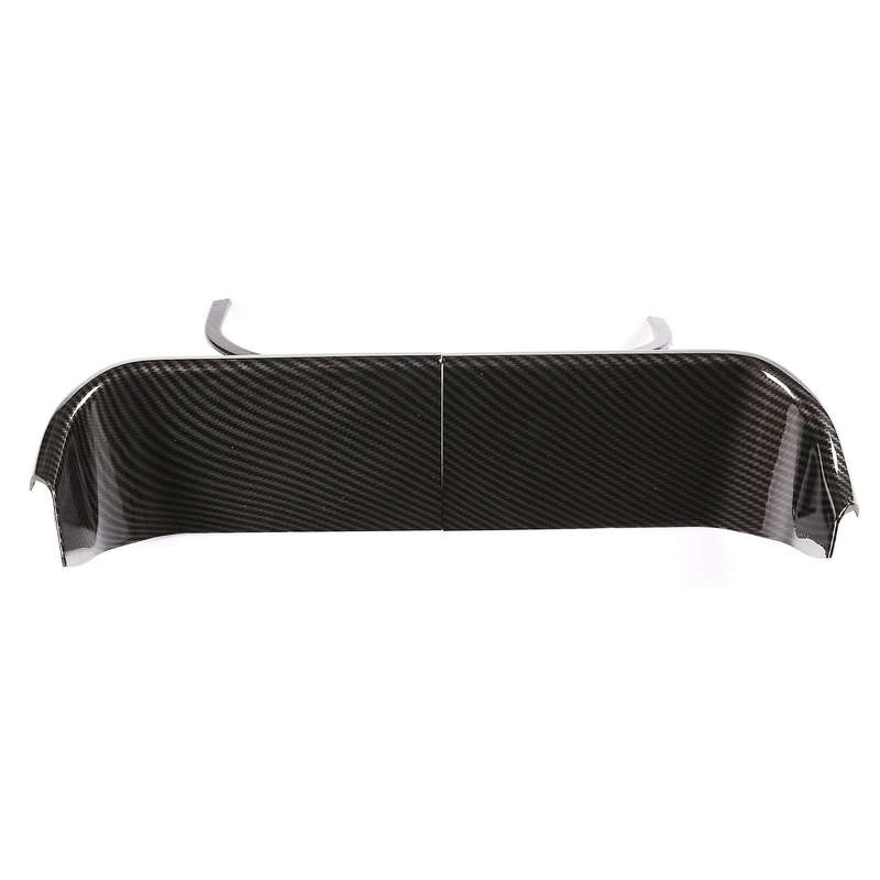 Car ABS Carbon Fiber Dashboard Display Decorative Frame Trim Accessories for 110 2020
