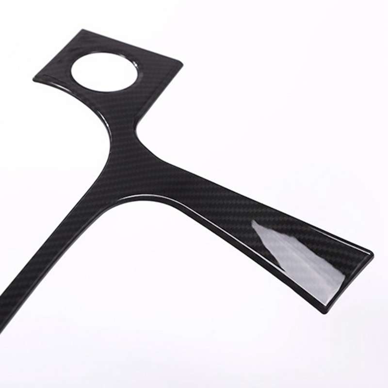 Car ABS Carbon Fiber Dashboard Decoration Frame Cover Trim for Sport 2015-2019