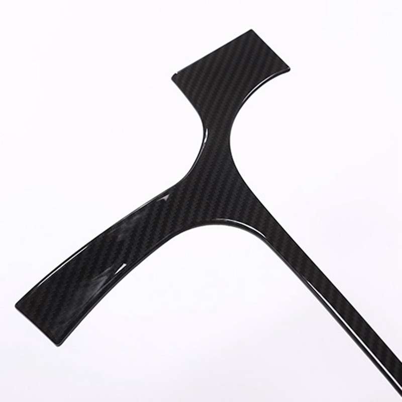 Car ABS Carbon Fiber Dashboard Decoration Frame Cover Trim for Sport 2015-2019