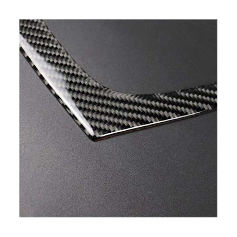 Car Abs Carbon Fiber Center Control Panel U-shaped Frame Cover Trim Fit for Xt5 2016-2017