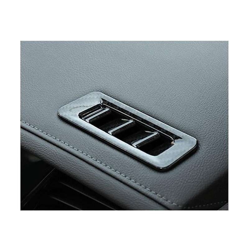 Car Abs Carbon Fiber Dashboard Front Upper a Pillar Small Air Conditioner Vent Outlet Decoration Co