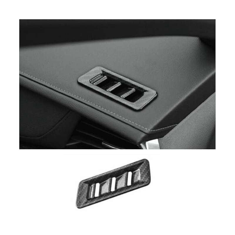 Car Abs Carbon Fiber Dashboard Front Upper a Pillar Small Air Conditioner Vent Outlet Decoration Co