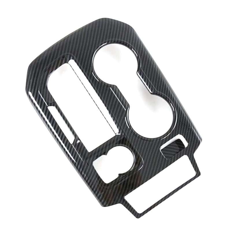 Car ABS Carbon Fiber Gear Shift Panel Decoration Cover Trim for 2019-2020 Accessories