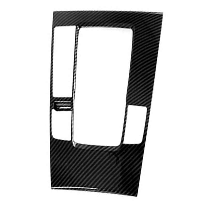 Car ABS Carbon Fiber Interior Center Console Gear Shift Panel Cover Frame Trim Sticker for 3 Axela 2